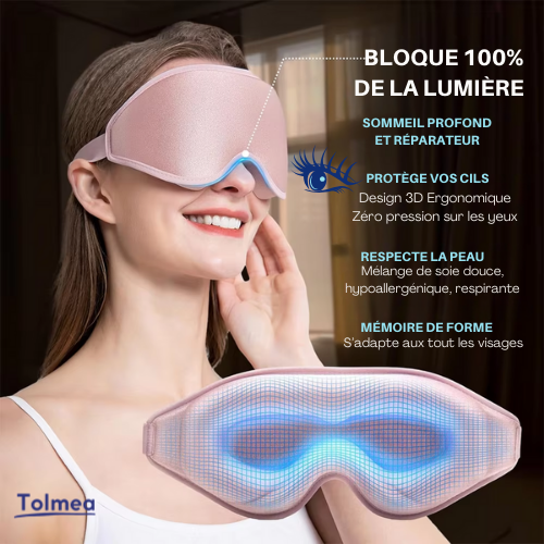 Masque de Sommeil 3D Confort